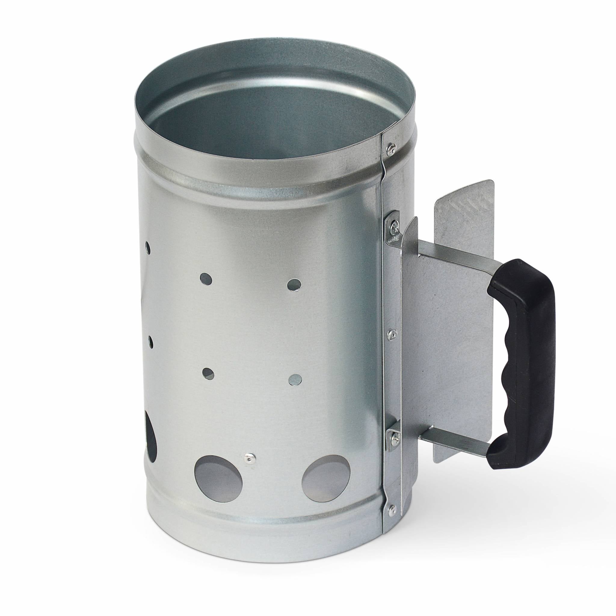 Ciminiera di accensione per barbecue a carbonella in acciaio