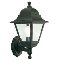 Lampada Applique in Alto Colore Nero per Esterno Linea Mini Quadrata Sovil