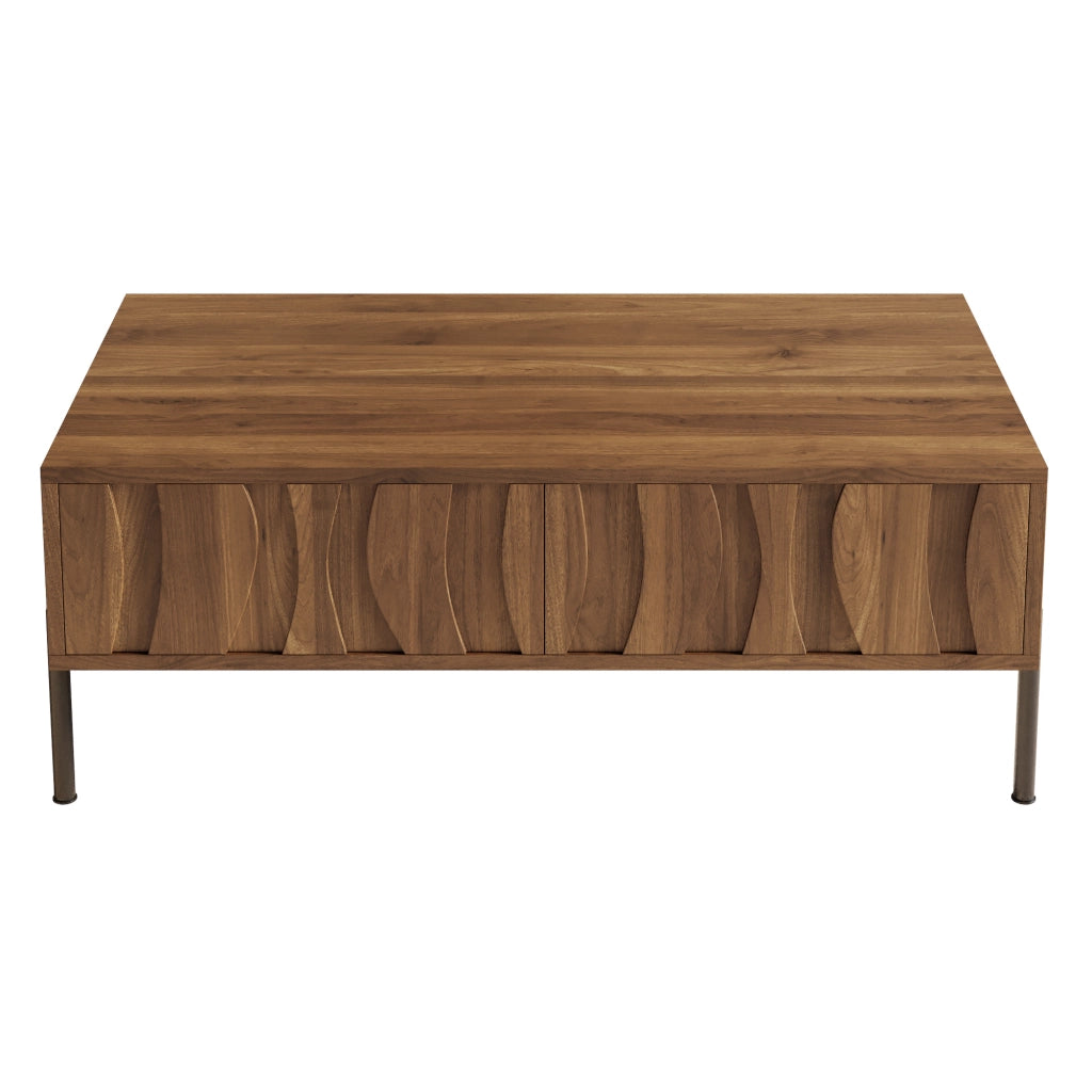 Tavolino da Caff¨¨ Retro Moderno per Soggiorno ¨C Xylo ¨C 105x55x41 cm