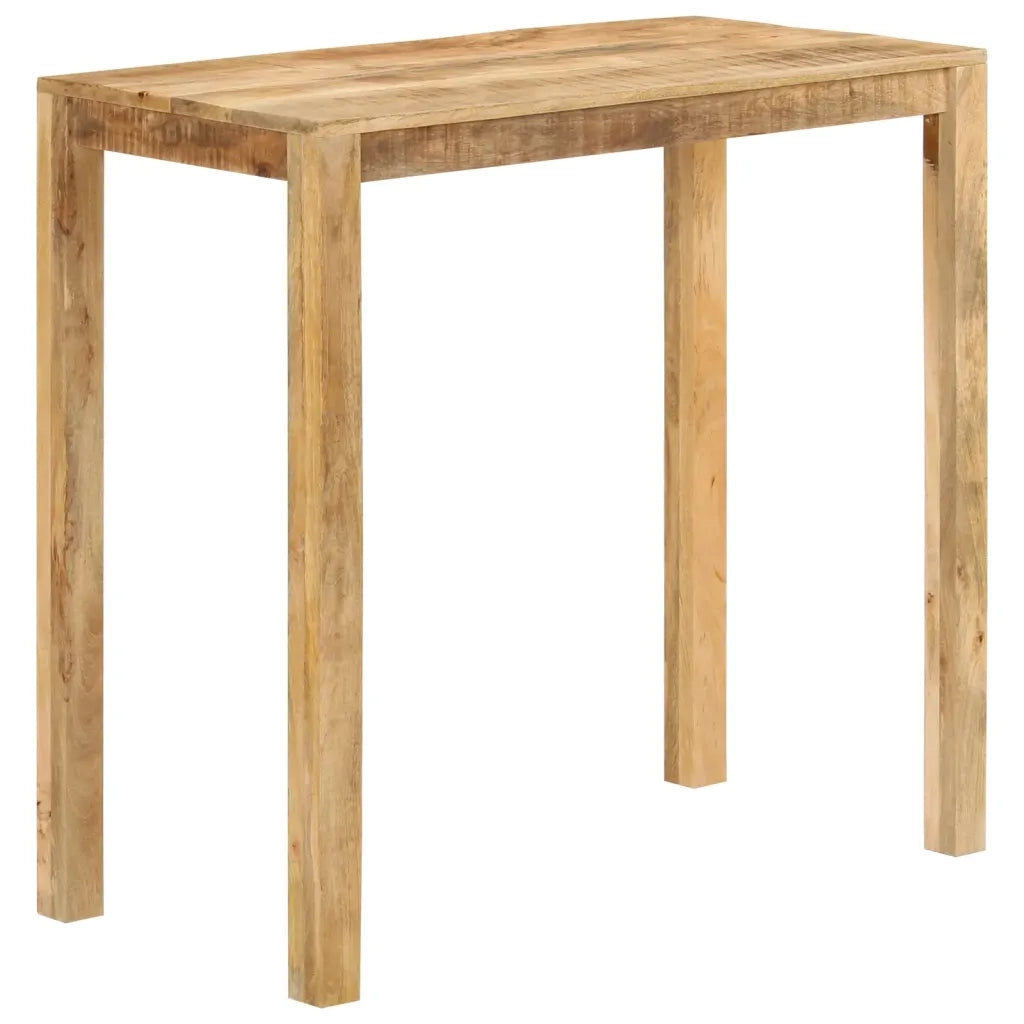Tavolo da Bar 112x55x108 cm in Legno Massello di Mango 350317