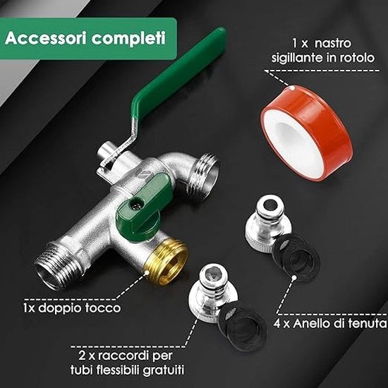 Valvola a palloncino / Valvola per giardino, accessori in acciaio inossidabile,