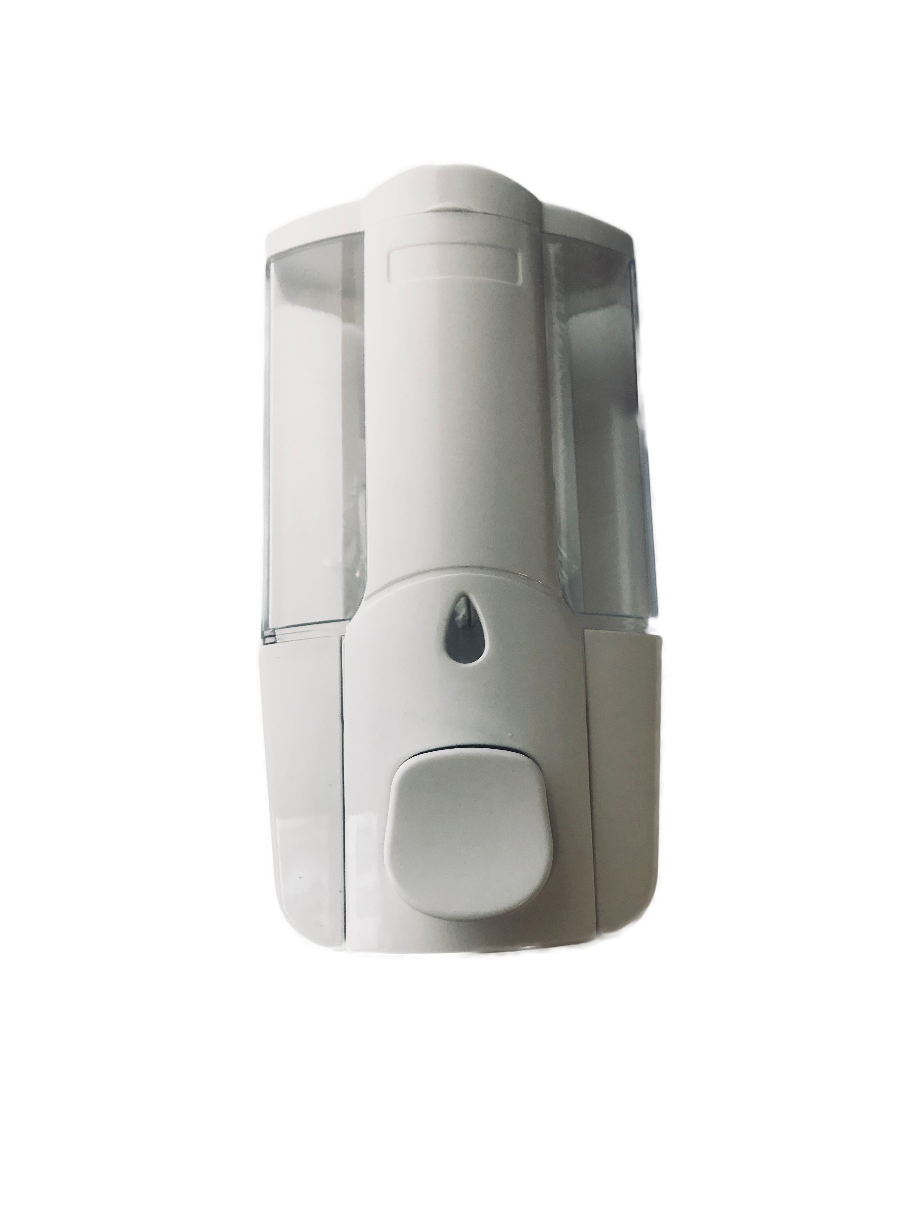 Dispenser erogatore per sapone o gel 480 ml a pulsante pressione abs