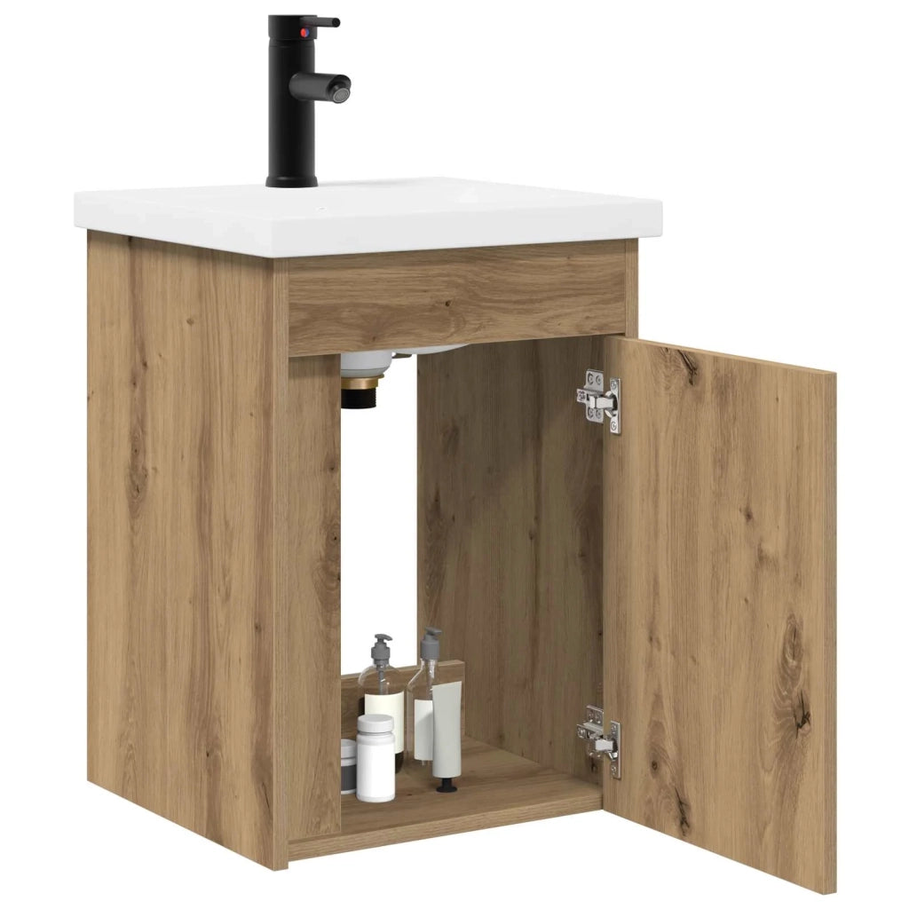 Mobile bagno con rubinetto Rovere Artigianale 42 x 40 x 74,5 cm 889536
