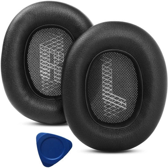 Orecchini di sostituzione - Cuscini di schiuma confortevoli - Nero - Adattamento perfetto - Ideali per E65 - E65BTNC - Live 650 - Live 660