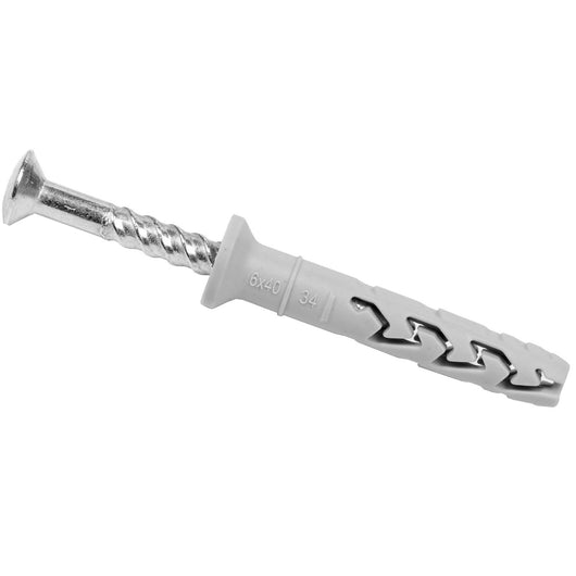 elematic tassello jtx ts/v 6x90 con vite 50 pz cod:ferx.1115