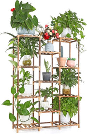 Piattaforma per piante - 11 livelli - 82 x 25 x 115 cm;