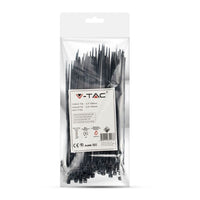 Tie per cavi - 2,5*150 mm neri 100pcs/pacchetto
