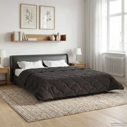 Piumino Letto Estivo 200 x 200 cm Estate Antracite Traspirante 42026160