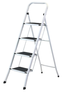 sgabello salvaspazio in acciaio 4 gradini cod:ferx.11165