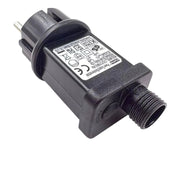 Trasformatore Alimentatore 12W per luci di Natale a LED 36V IP44 per catene e decori luminosi con spina Schuko adattatore driver Ignifugo a bassa tensione 8 differenti Giochi di luce
