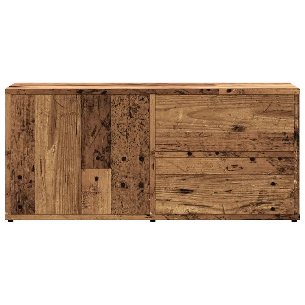 Mobile Porta TV Legno Antico 80x34x35,5 cm Legno Multistrato 856010