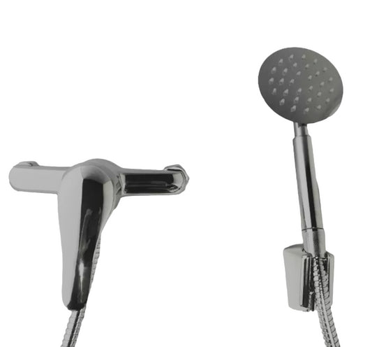 Rubinetto miscelatore esterno per doccia completo