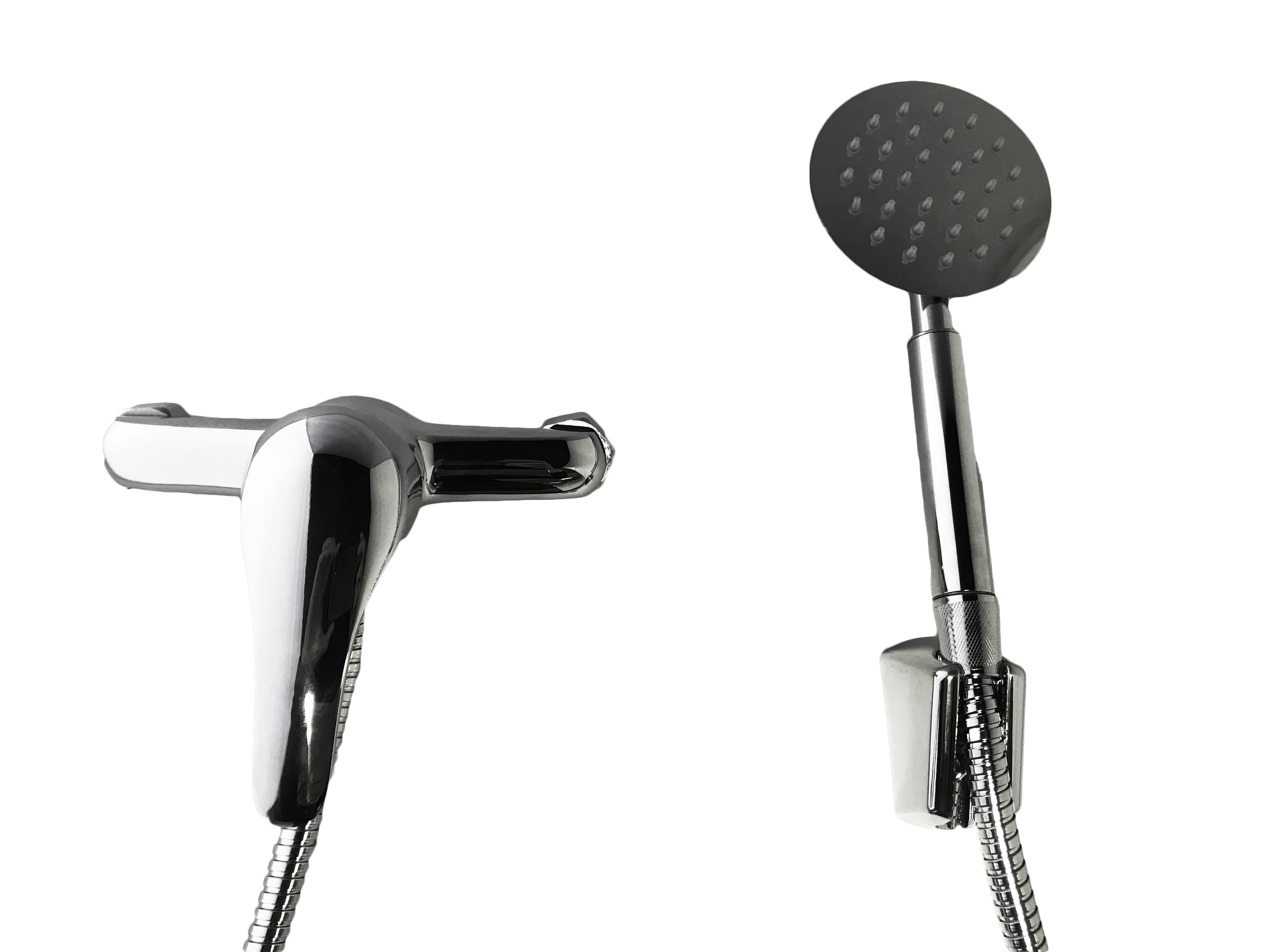 Rubinetto miscelatore esterno per doccia completo