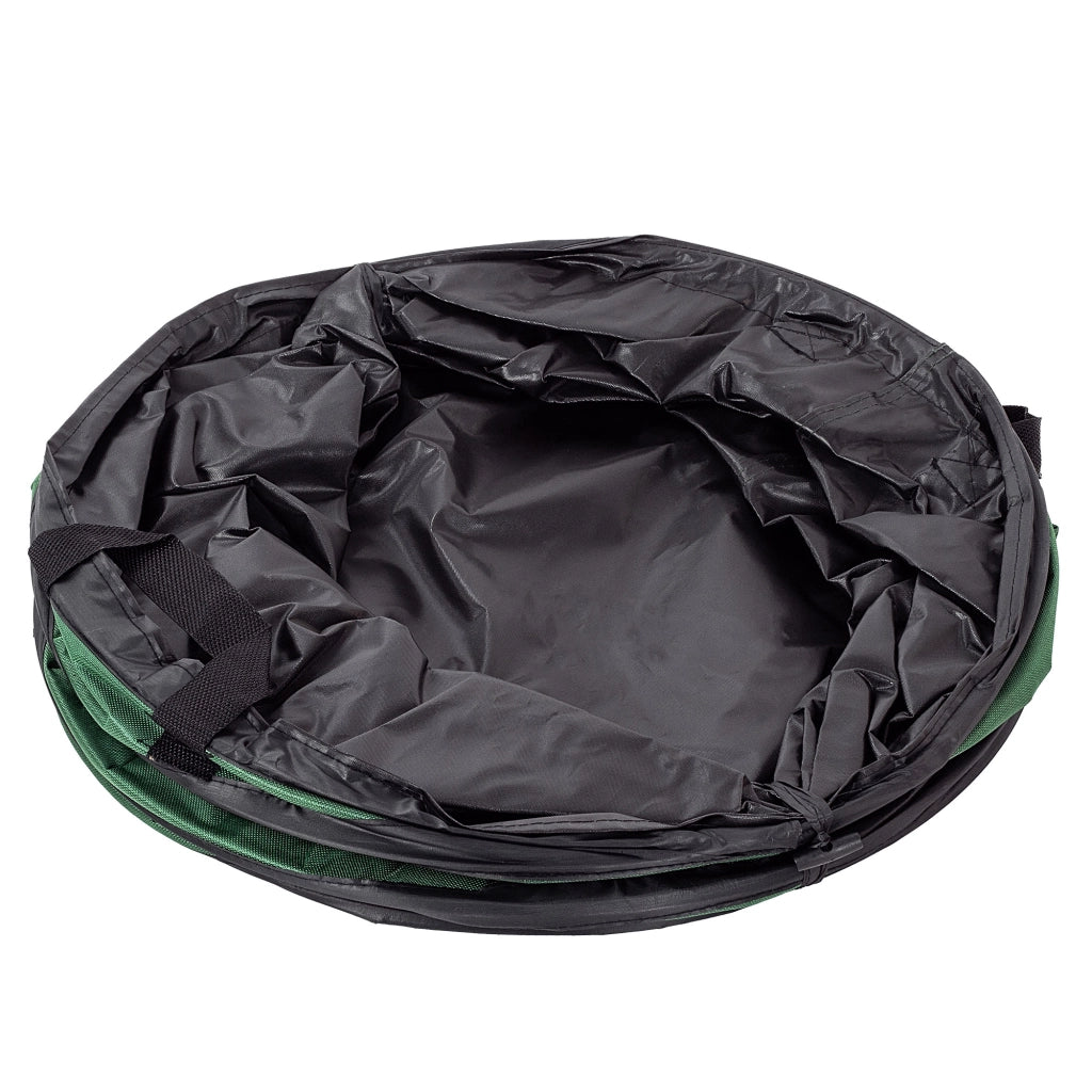 KADAX Sacchetto per foglie, cestino per rifiuti da giardino, pieghevole, resistente, con maniglie, 90 L