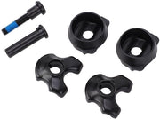 Penklem per sella in acciaio inossidabile 7x7mm - Zadelbuisklem - Per biciclette da gravel, strada e mountain - 4 pezzi - Duraturo - Alta resistenza - Penklem per sella