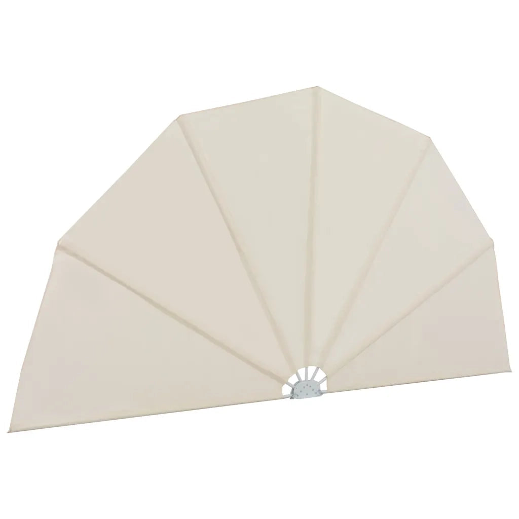 Tenda Laterale per Terrazza Pieghevole Crema 200 cm 44578