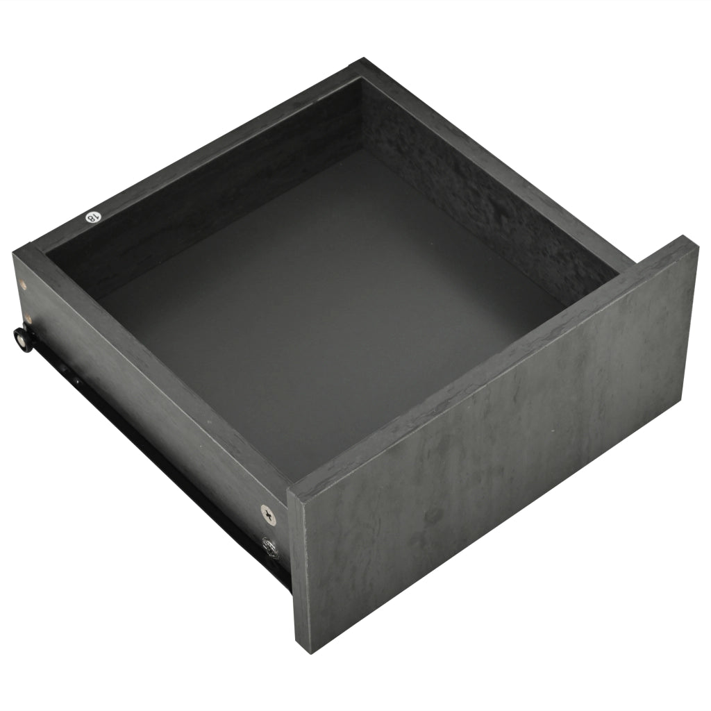 Mobile TV con Cassetti ¨C MINIMAL ¨C Grigio, Piano Effetto Marmo, 160 cm