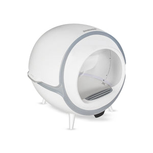 Lettiera Autopulente Intelligente per Gatti, Gestione App Tuya Android/iOS, Capacità 4 L (D-HIPC101) | Daewoo