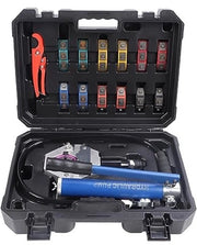 Strumento di compressione manuale - idraulico - 7 pezzi - lega di alluminio - aria condizionata - compressione efficiente - compressore manuale