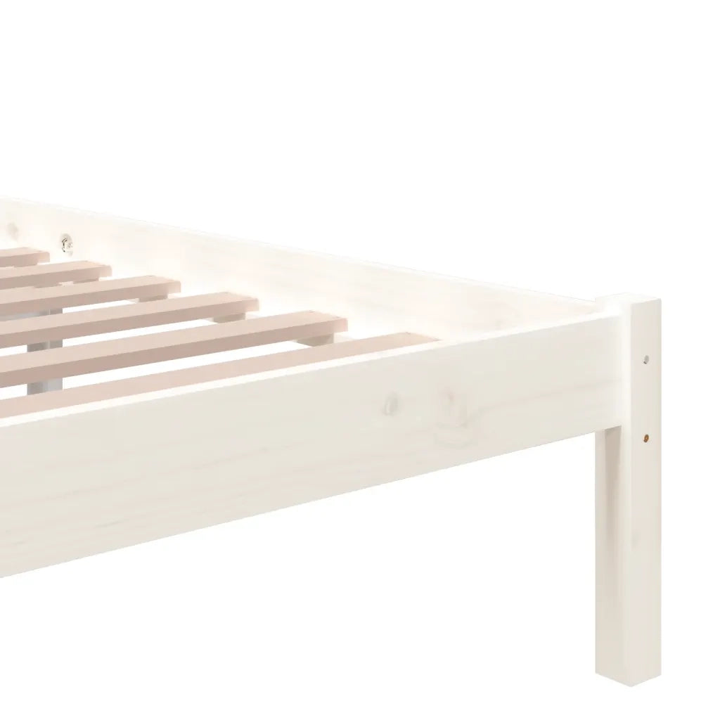 Giroletto Bianco in Legno Massello 90x200 cm 814870