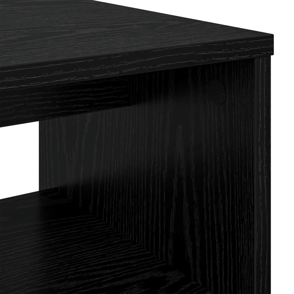 Mobile TV Rovere Nero 60 x 35 x 40 cm Legno multistrato 8000293