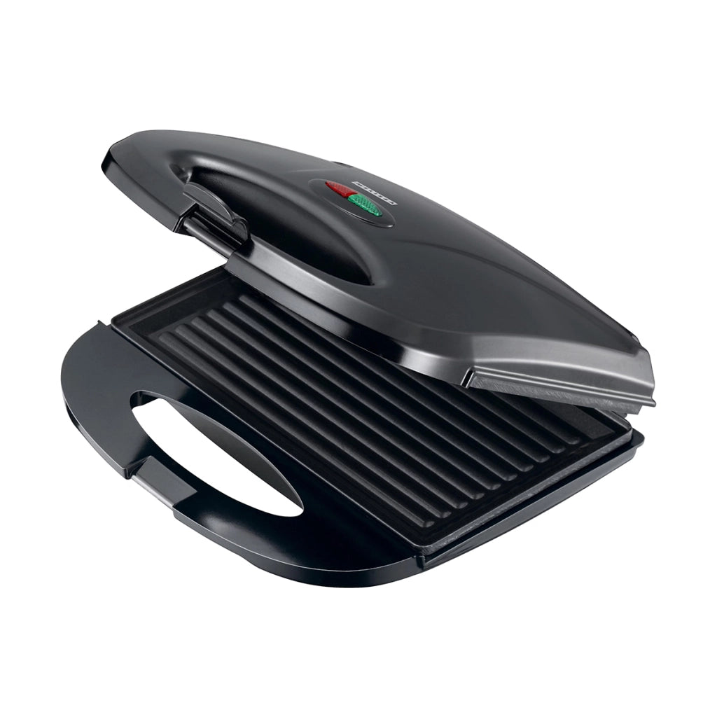 Macchina per Sandwich 750 W Termostato Automatico e Piastre Antiaderenti Nero MELISSA