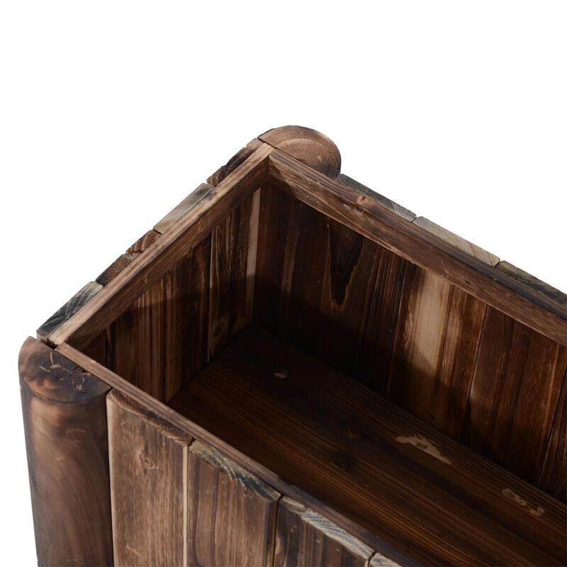 FIORIERA BOX RETTANGOLARE PER PIANTE  70 X 35 X 30 CM IN LEGNO DI ABETE