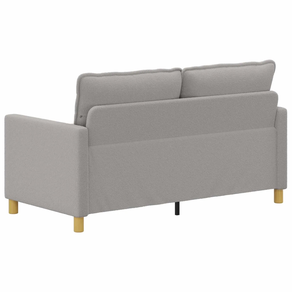Divano Grigio Chiaro 156 x 81 x 87,5 cm Tessuto