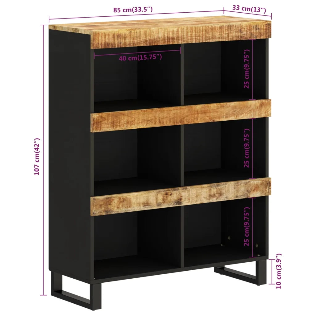 Credenza 85x33x107 cm in Legno Massello di Mango 352901