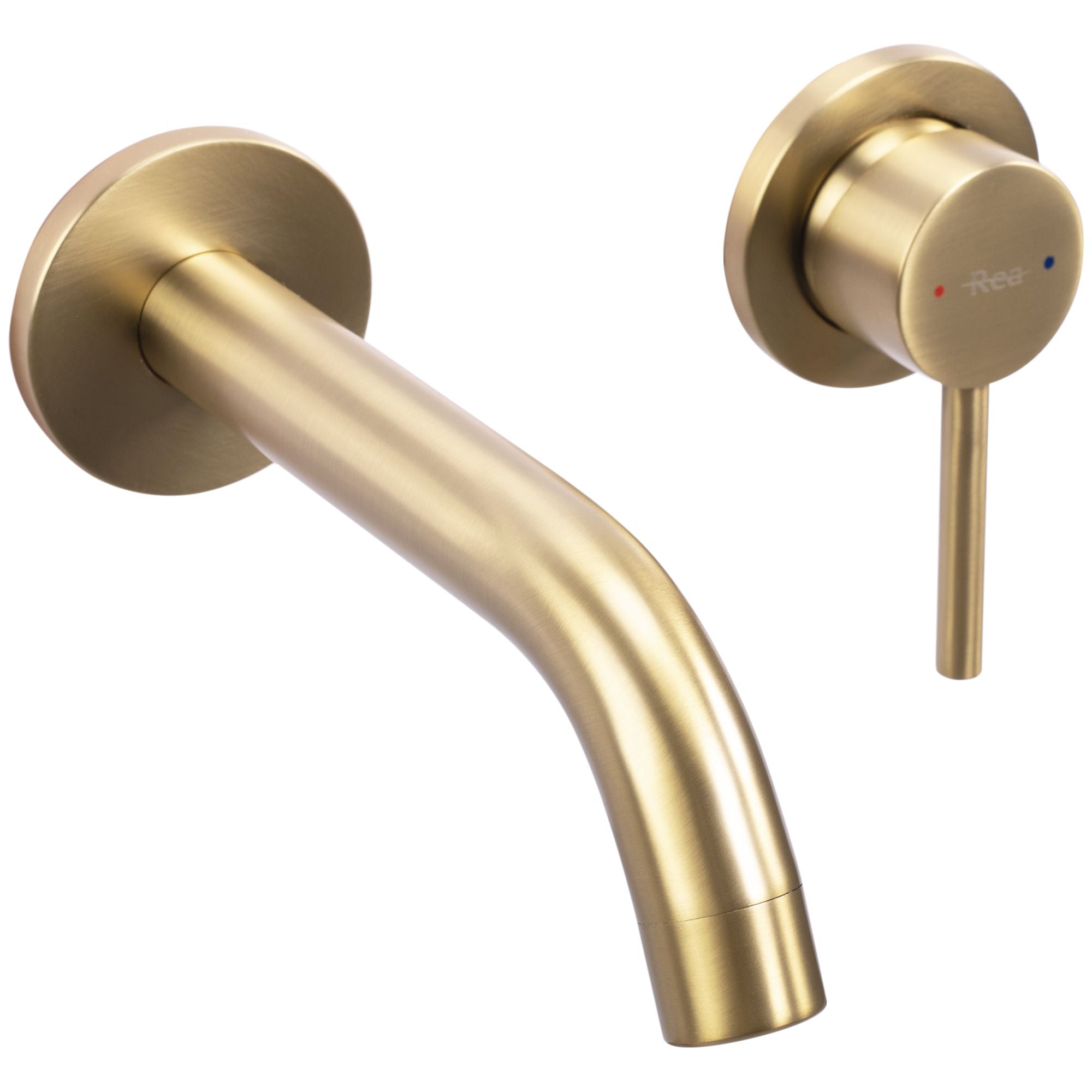 Rubinetto Da Parete Rea Owen Gold Brush + Box