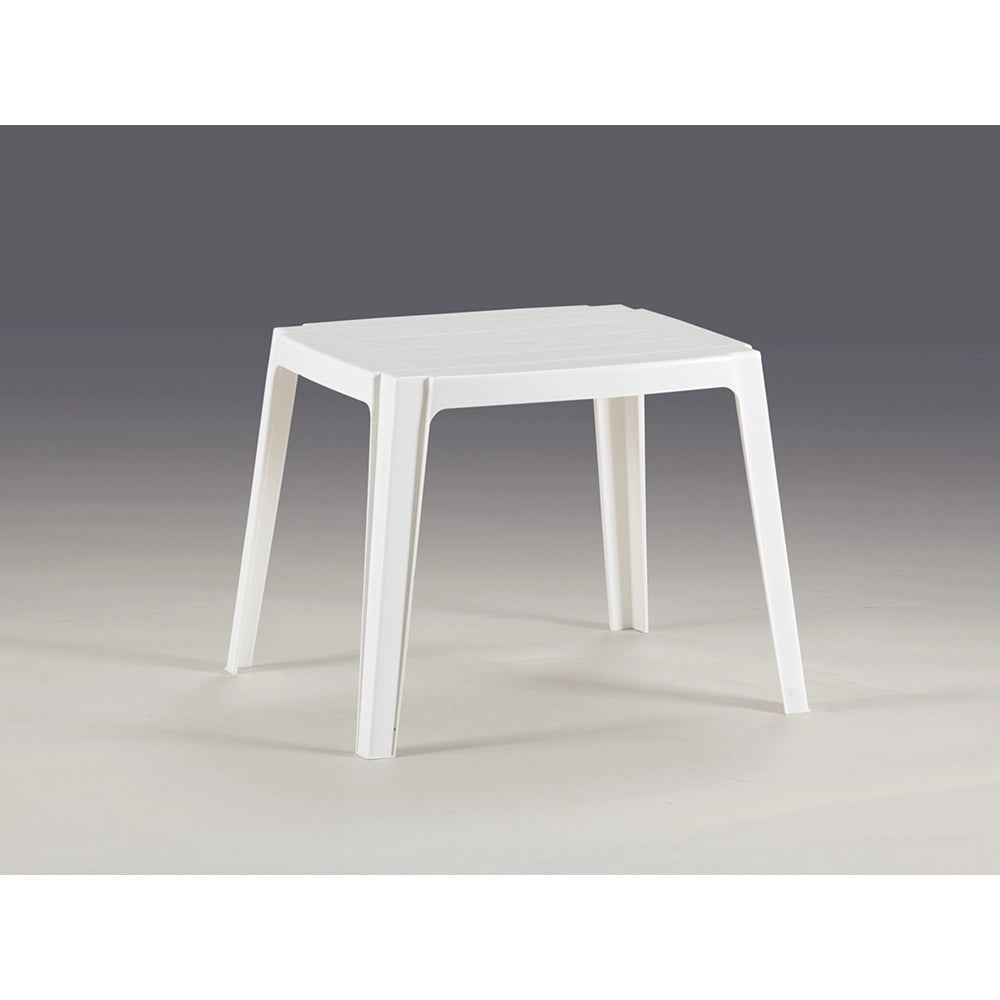 TAVOLINO BABY TANGA BIANCO 57X48XH46CM IMPILABILE