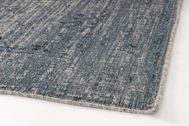 Tappeto 160x230 cm Arena in Tessuto Blu