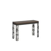 Tavolo Salvaspazio Allungabile 120x45/90x80/78 cm Ghibli Double Noce
