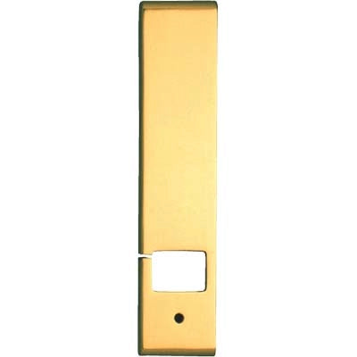 PLACCA AVVOLGITORE INCASSO COTTALI  MM 53X240 OTTONE LUCIDO