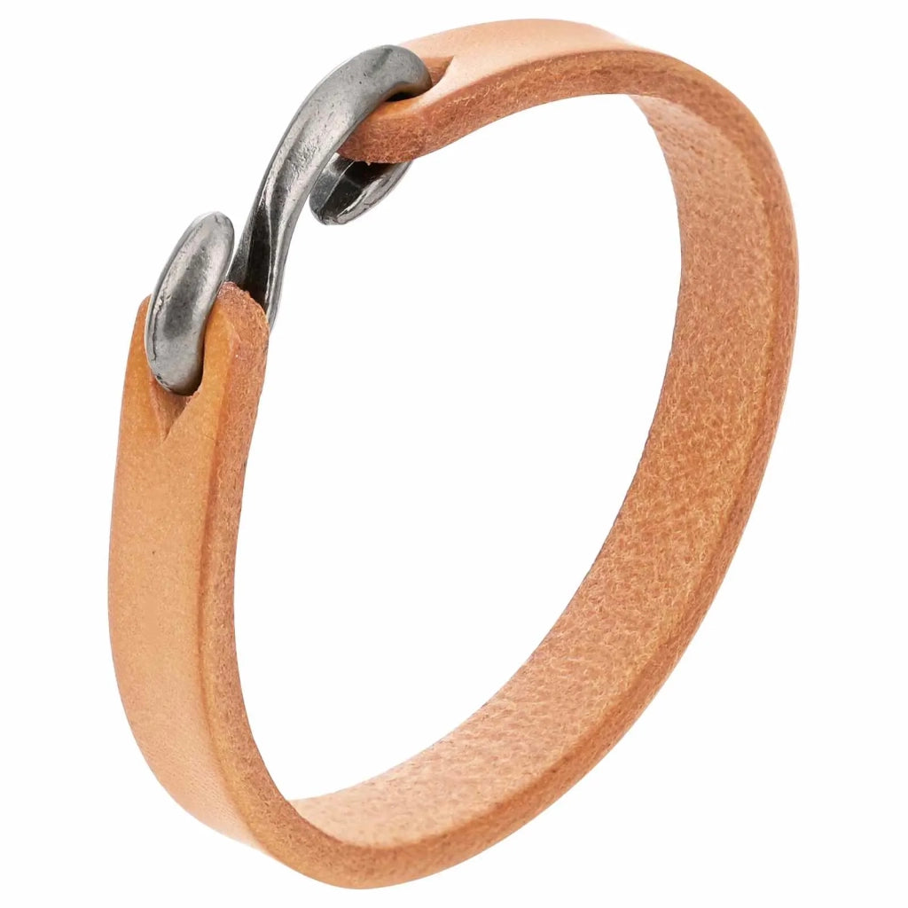 Cinturino in pelle Marrone Chiaro 200 x 0,6 cm Pelle 42034244