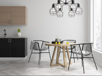 Lampada Da Soffitto Pensile Metallico Loft APP735-6C