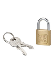 Lucchetto SP 20 mm arco acciaio cementato nichelato 2 chiavi – Serrurerie de Picardie