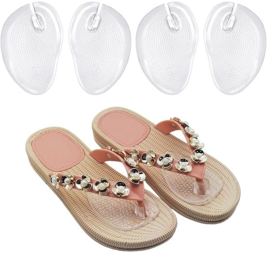 Calzini per bambino - Gelpad - Flip-Flop - Slittini per bambino - 2 Pair - Miglioramento del comfort - Protezione per bambini