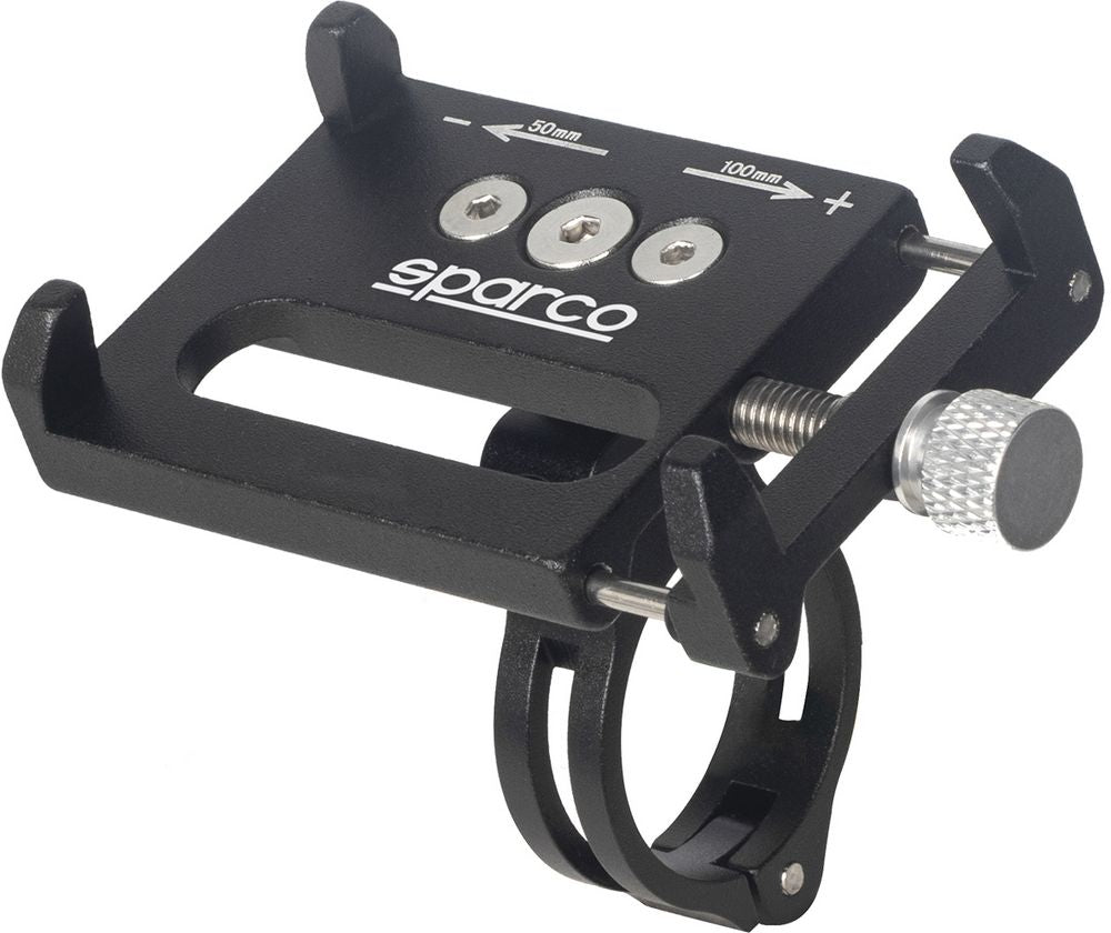 Porta Smartphone per bici in lega di alluminio Sparco