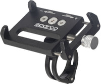 Porta Smartphone per bici in lega di alluminio Sparco