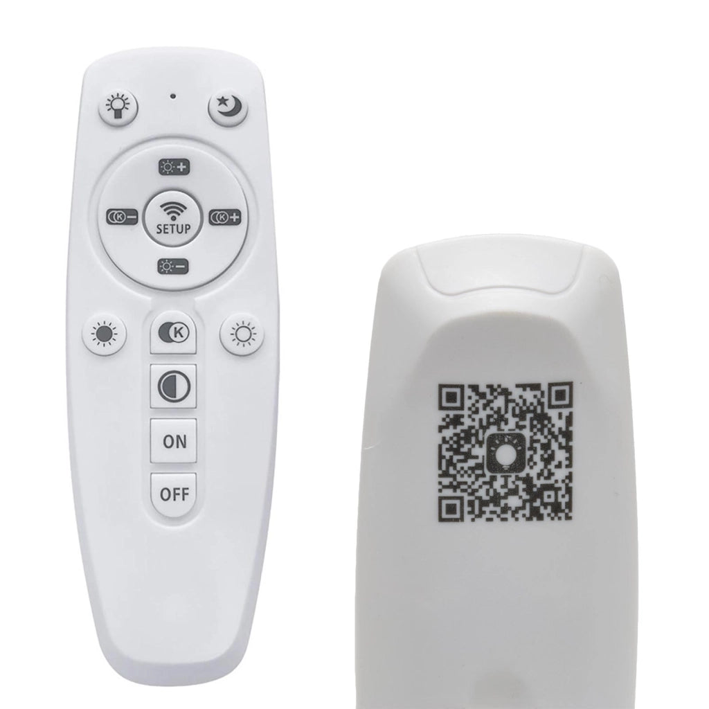 Plafoniera moderna LED 64W design geometrico lampada BLUETOOTH 3 step luce camera da letto ufficio con telecomando