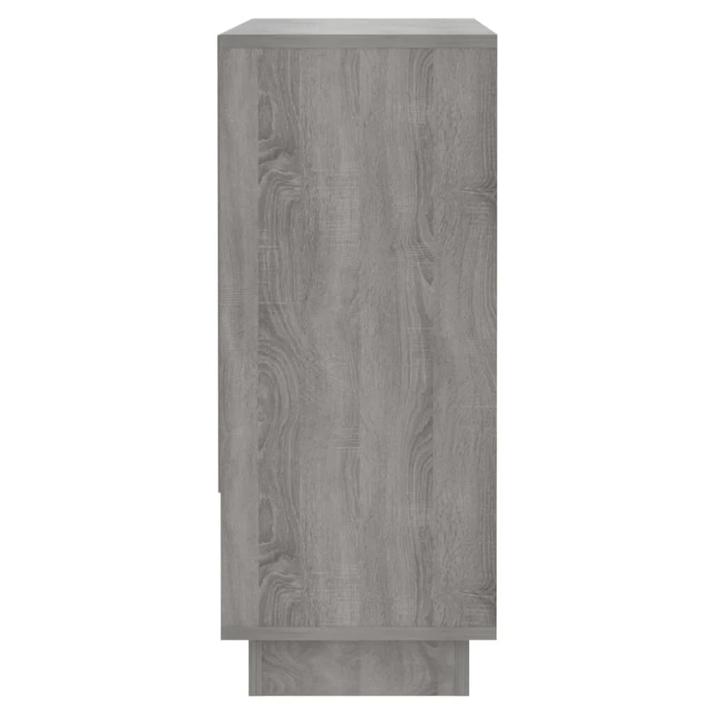 Buffet credenza cassettiera armadio mobile contenitore organizer cucina soggiorno salotto Sonoma 97 x 31 x 75 cm legno ingegnerizzato grigio 02_0036559