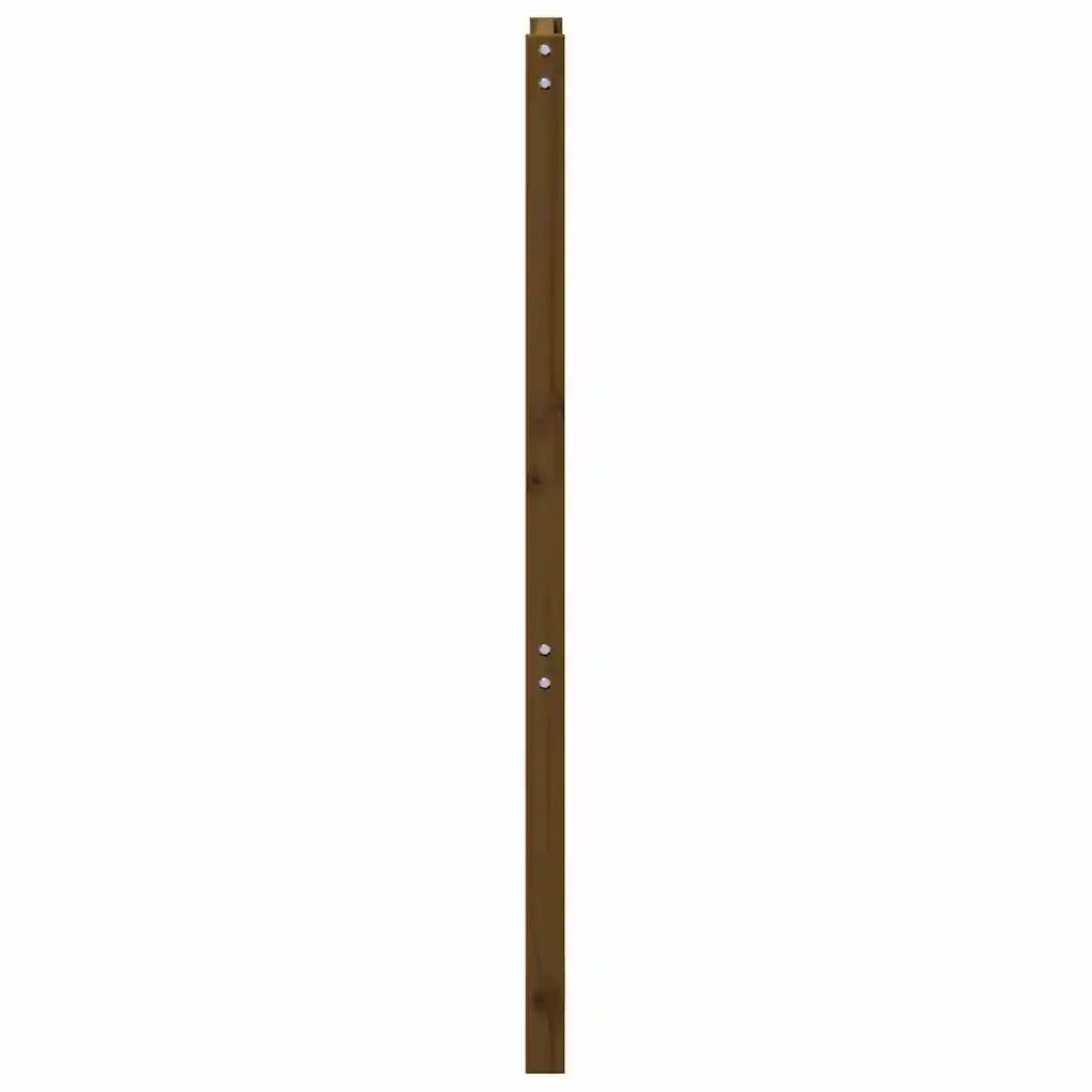Testiera per Letto Ambra 96x4x100 cm in Legno Massello di Pino 817823