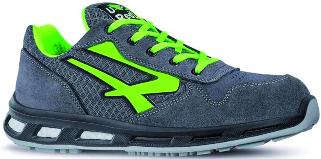 U-Power SCARPE ANTINFORTUNISTICA BASSE S1P SRC REDLION POINT Col. Grigio Mis. 41