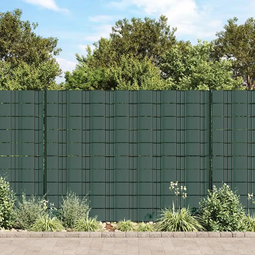 Recinzione Frangivento da Giardino PVC 70x0,19 m Verde 41618