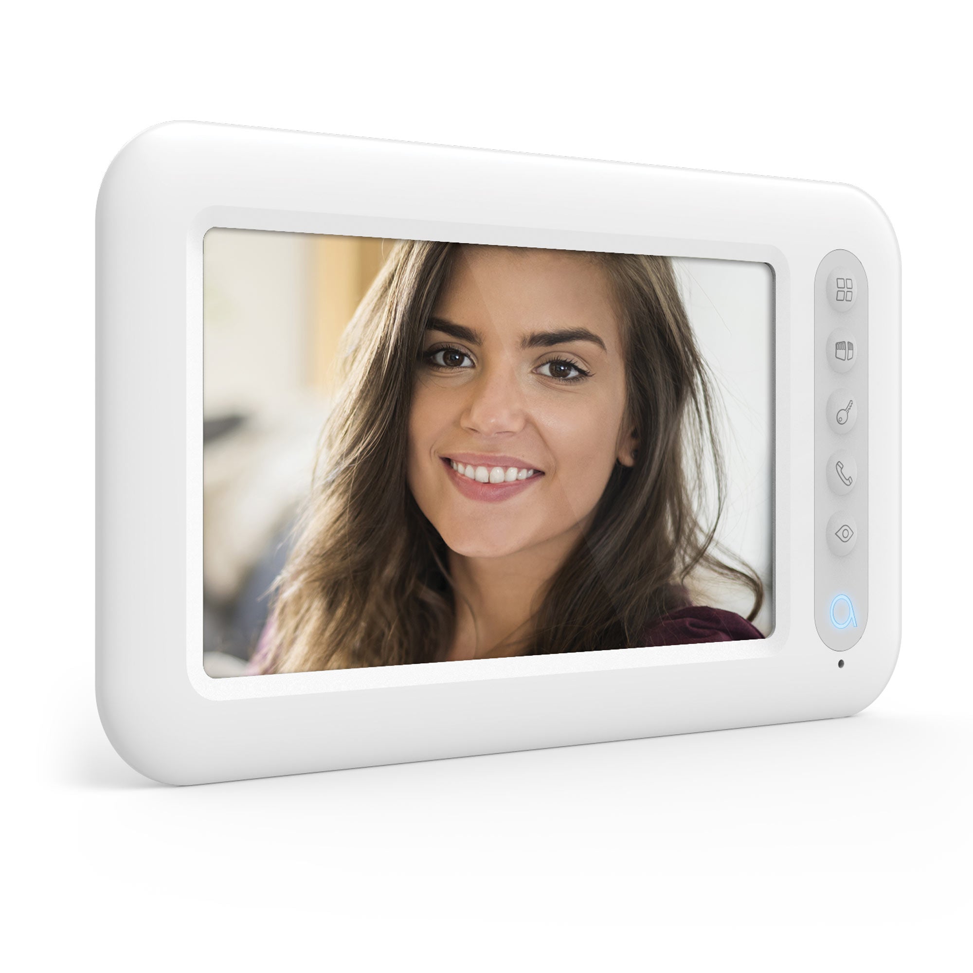 Kit Videocitofono Monofamiliare espandibile 2 Fili con Monitor 7'' Supplementare