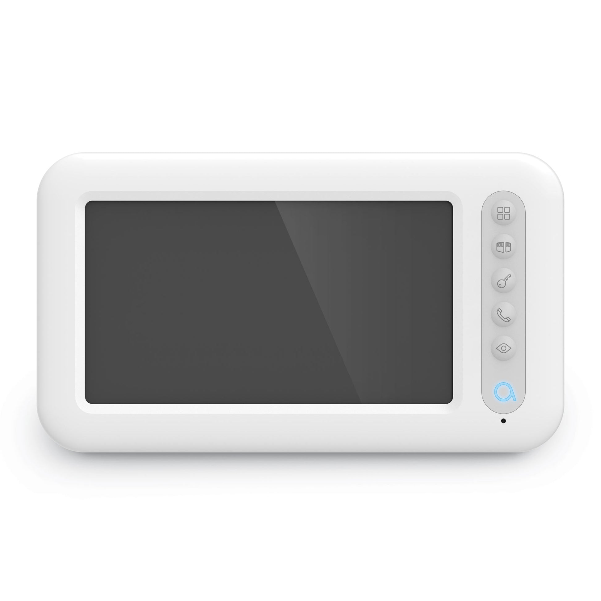 Kit Videocitofono Monofamiliare espandibile 2 Fili con Monitor 7'' Supplementare