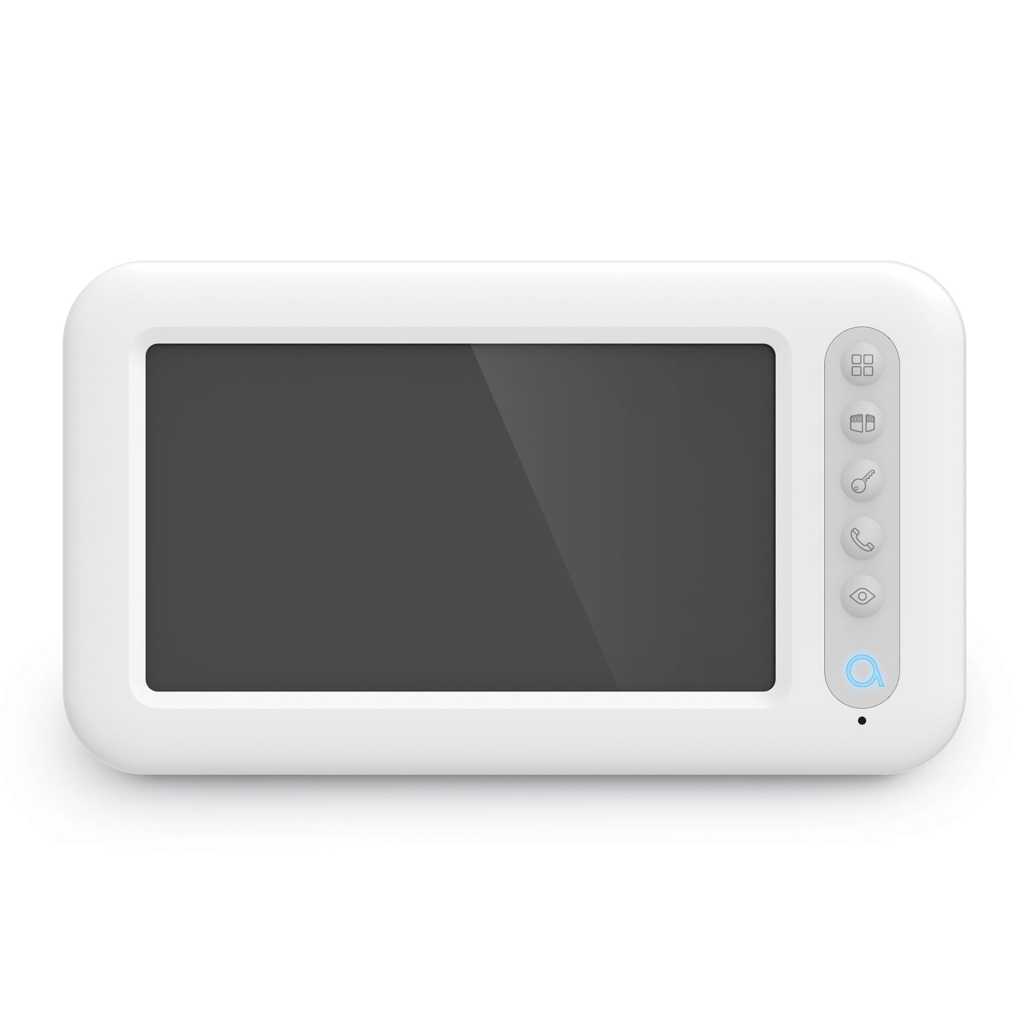 Kit Videocitofono Monofamiliare espandibile 2 Fili con Monitor 7'' Supplementare