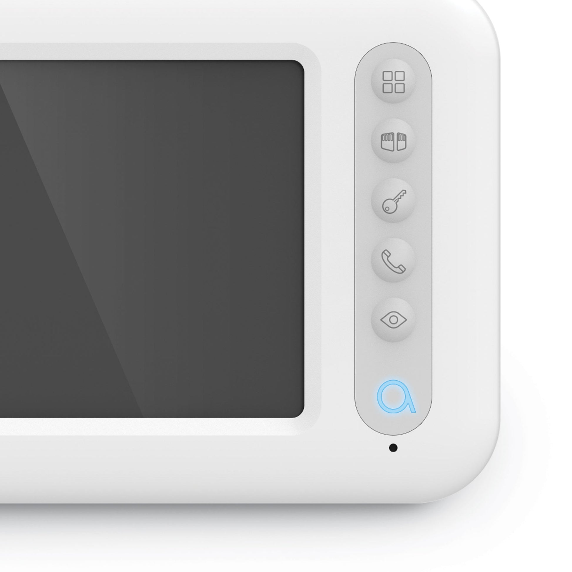Kit Videocitofono Monofamiliare espandibile 2 Fili con Monitor 7'' Supplementare
