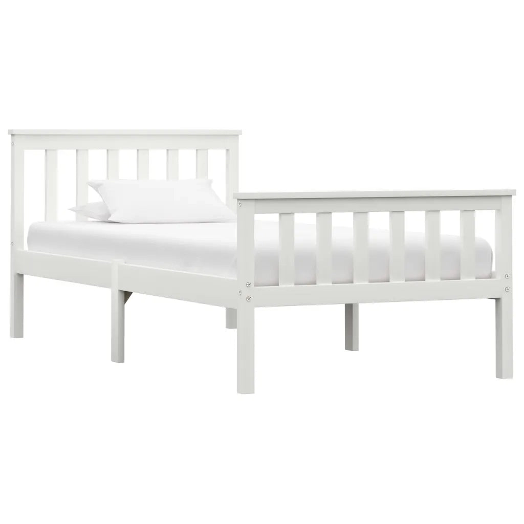 Giroletto Bianco in Legno Massello di Pino 100x200 cm  cod mxl 64554